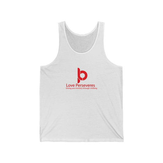 Love Perseveres Unisex Jersey Tank