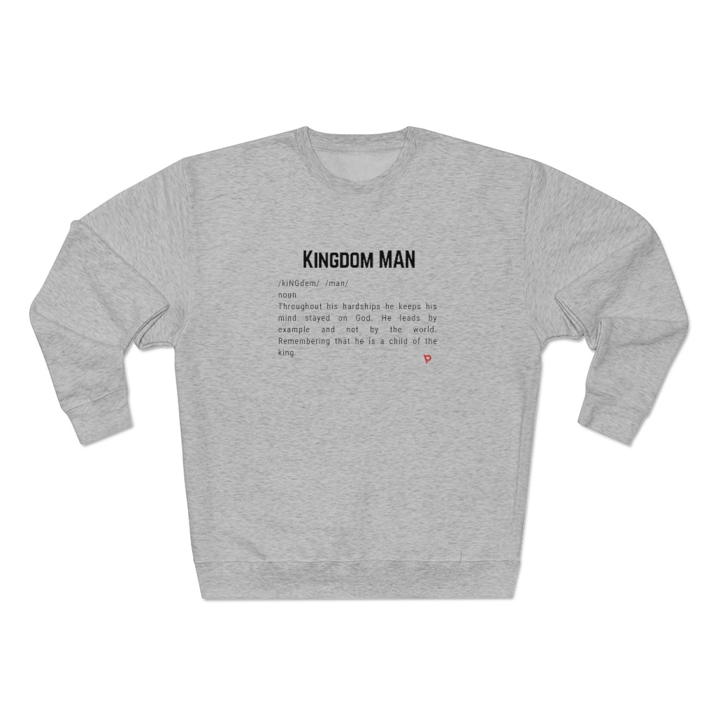Kingdom Man Unisex Premium Crewneck Sweatshirt