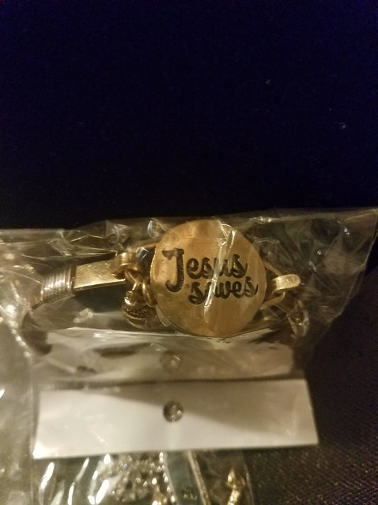 Jesus Saves bracelet