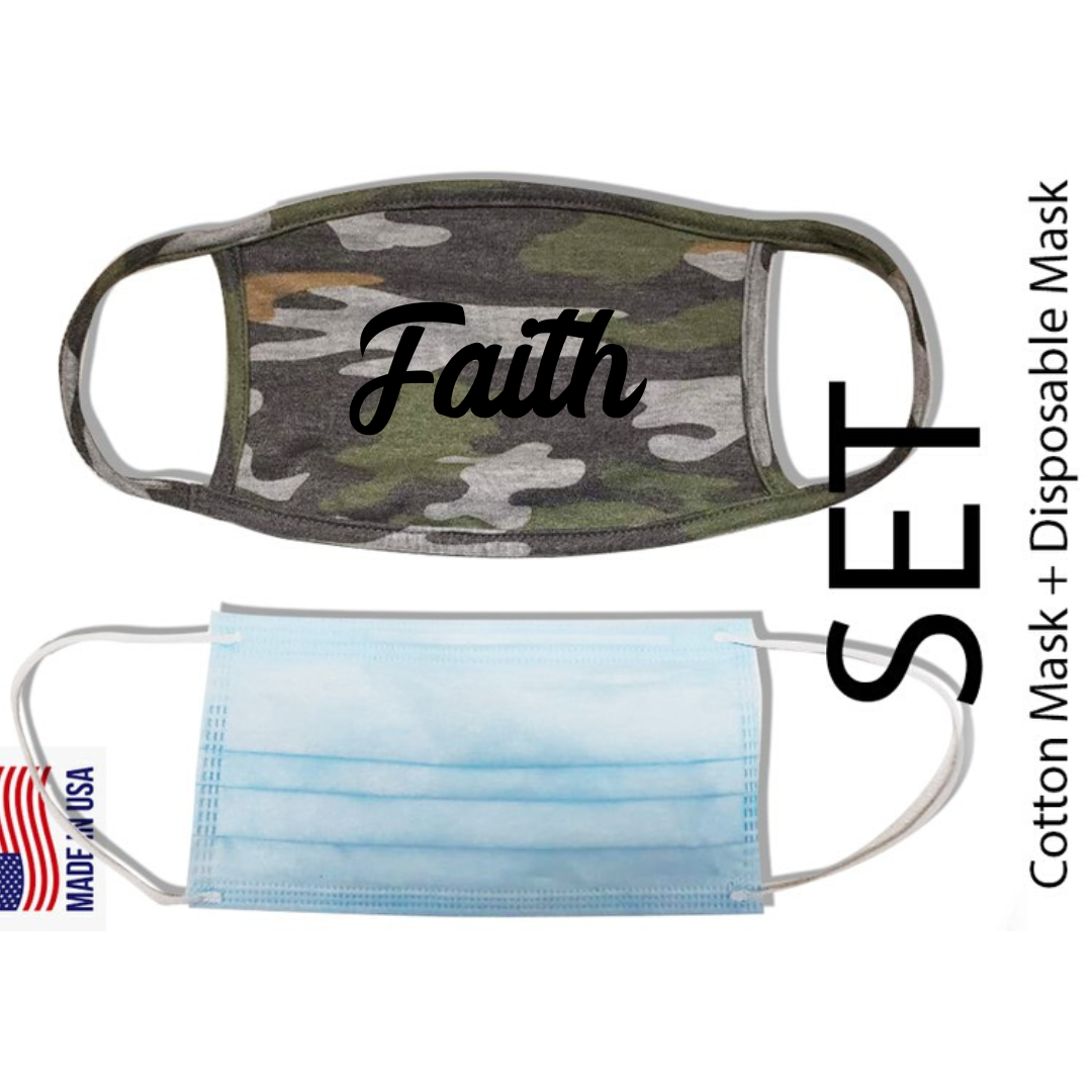 Faith Camo Mask Set