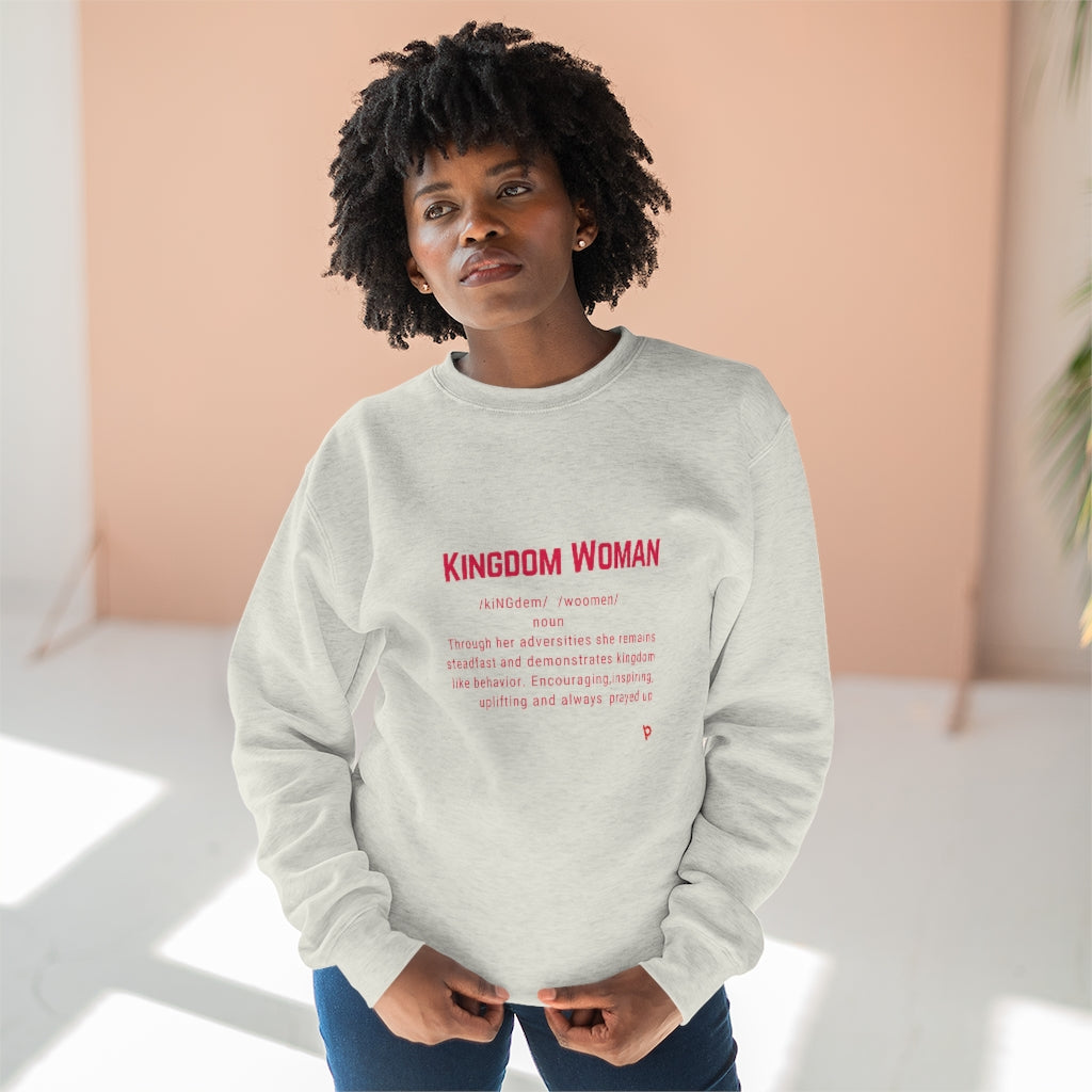Kingdom Woman 2 Unisex Premium Crewneck Sweatshirt