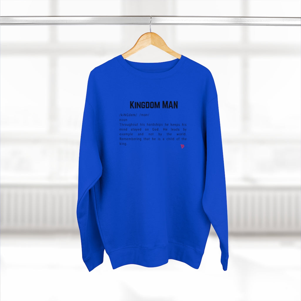 Kingdom Man Unisex Premium Crewneck Sweatshirt