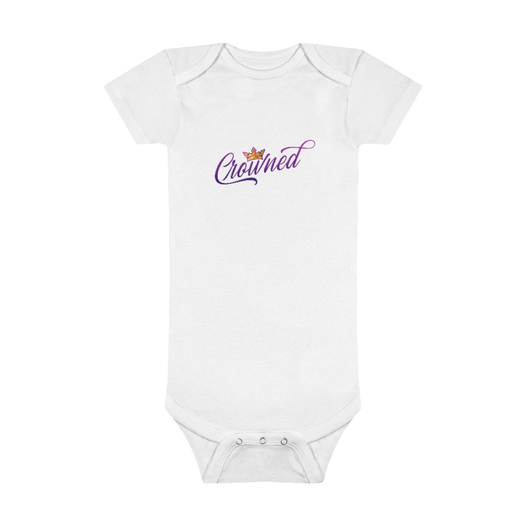 Crowned Baby Short Sleeve Onesie®