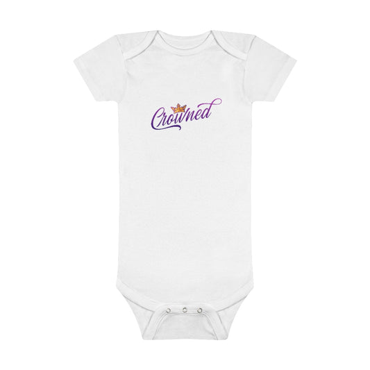 Crowned Baby Short Sleeve Onesie®