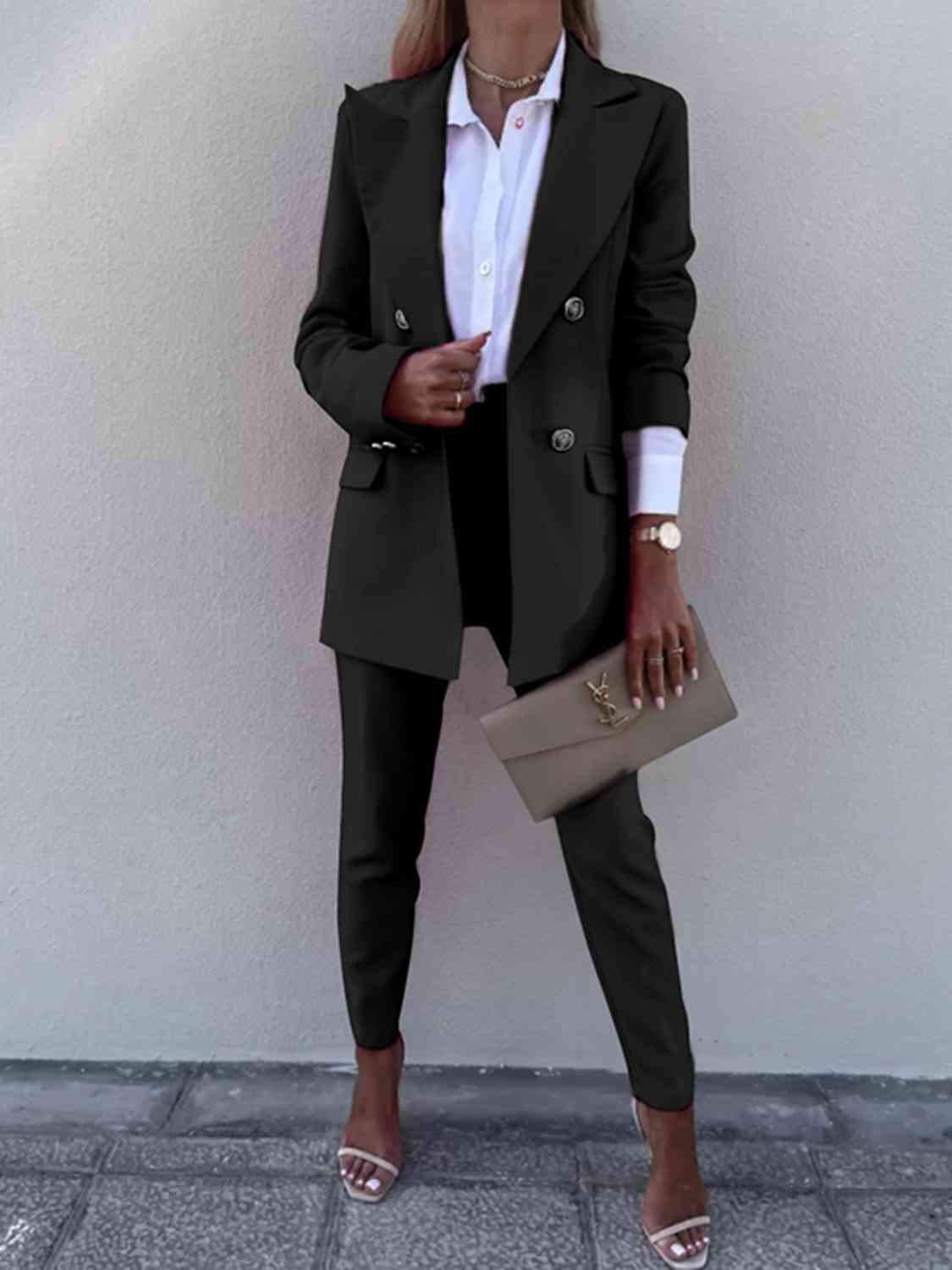 She is clothed with strength and Dignity Blazer and Pants Set