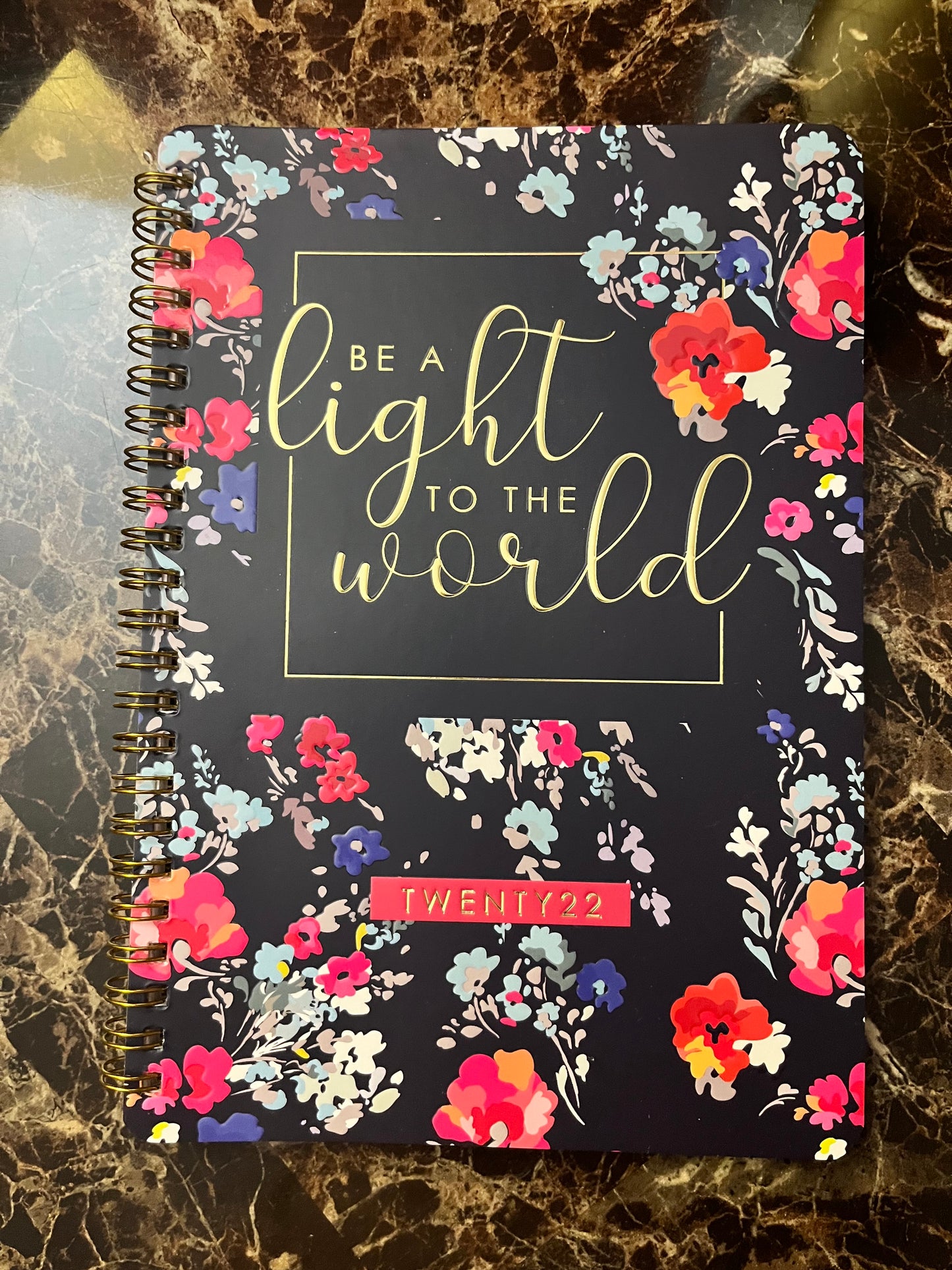 Be A Light TO The WORLD 2022 Planner
