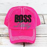 Pink Lady Boss Hat