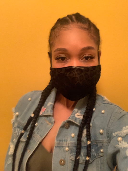 Leopard Green Mask
