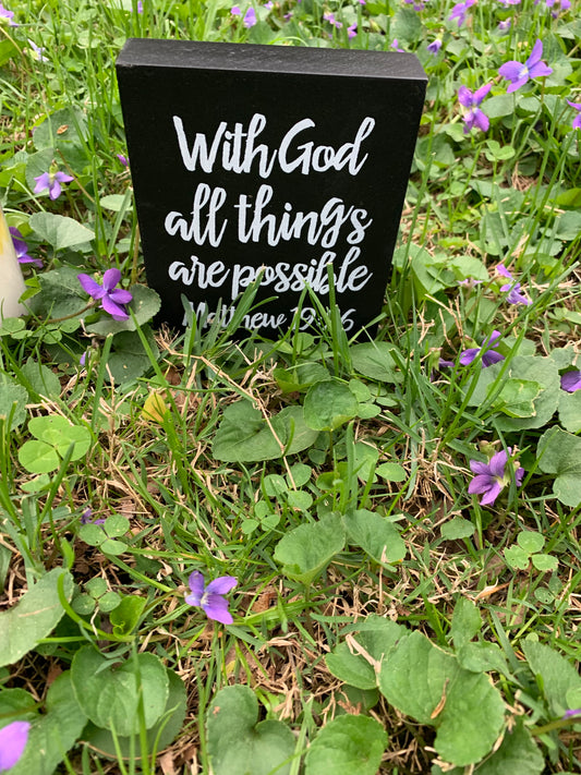 With God Affirmation