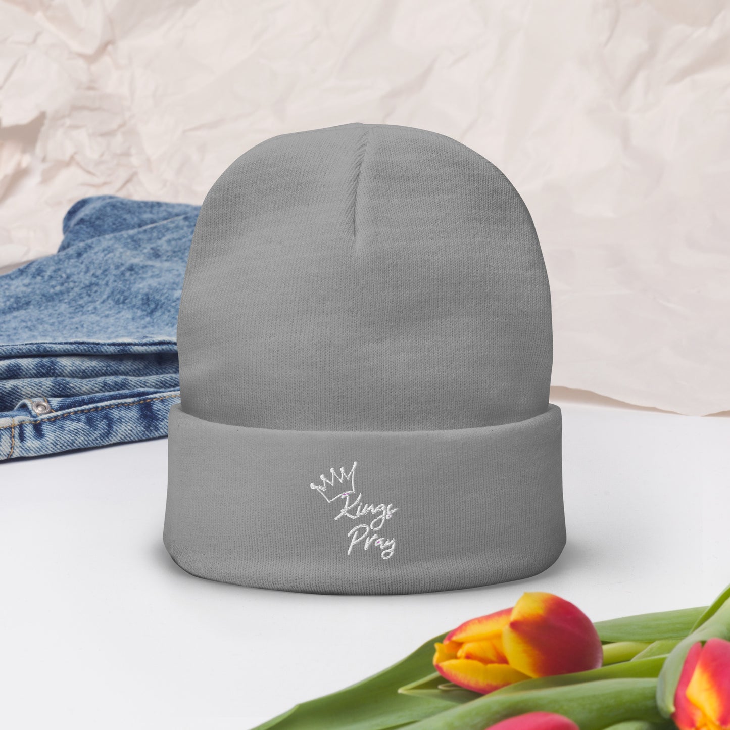 King's Pray Embroidered Beanie