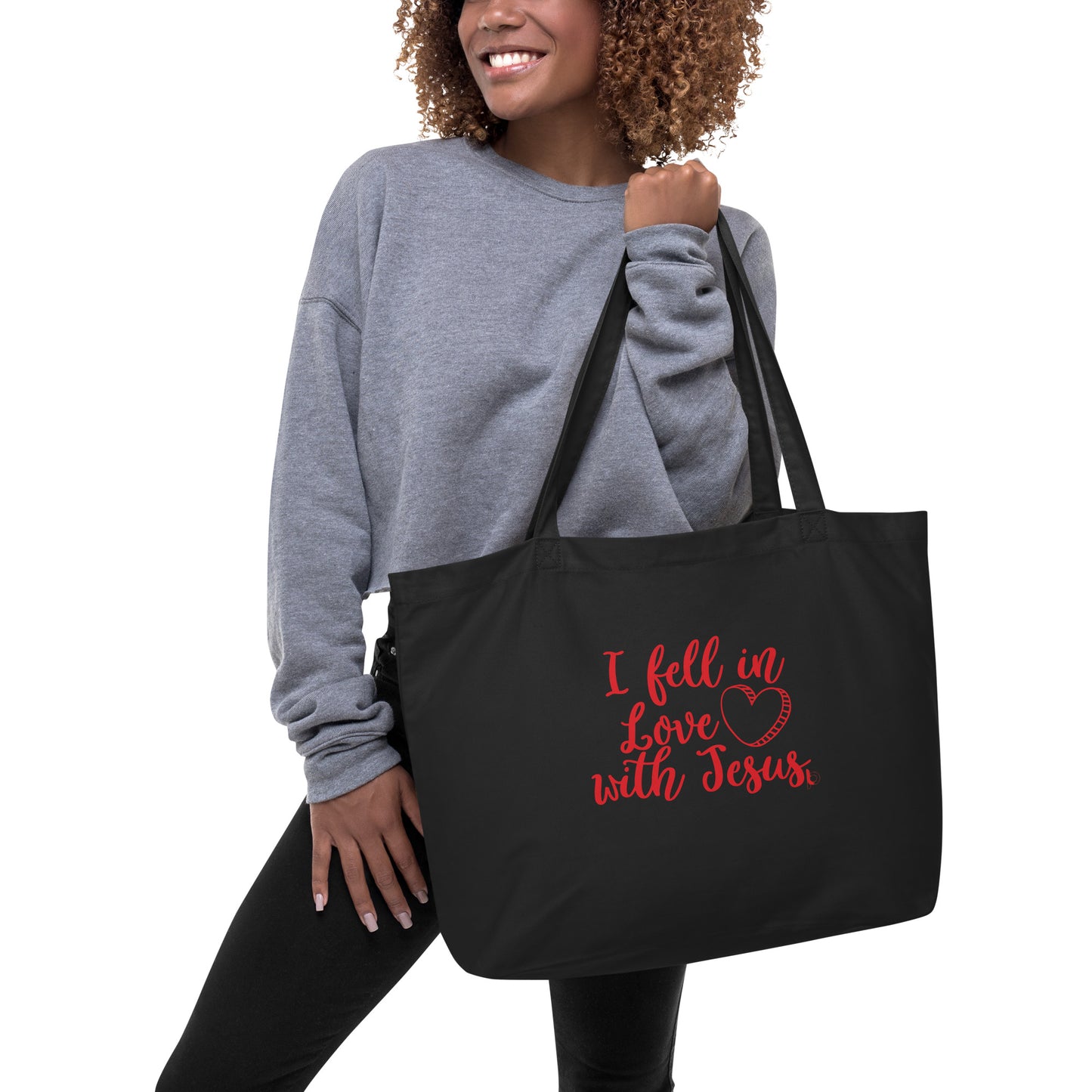I fell In Love With Jesus Tote