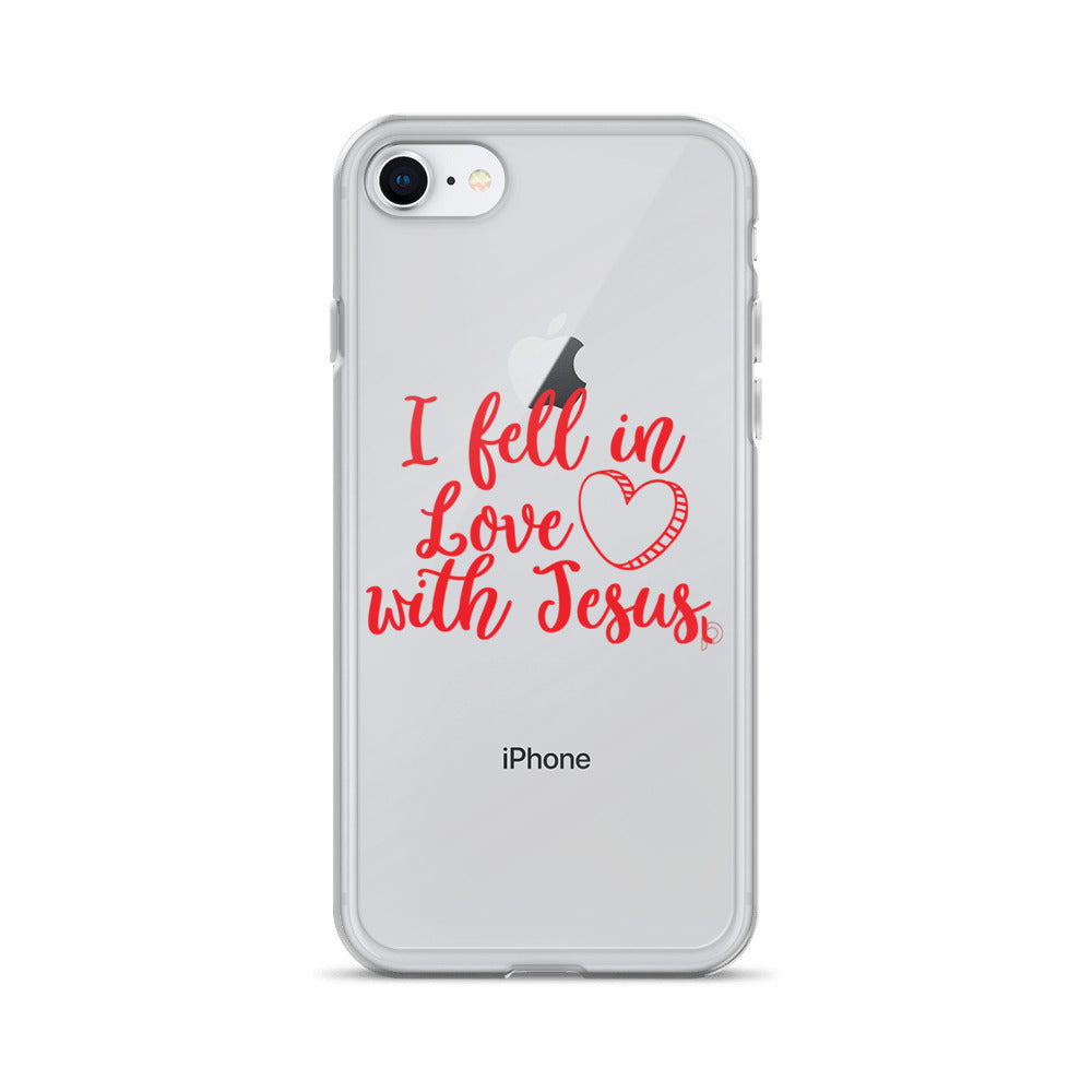 I fell In Love With Jesus  iPhone Case