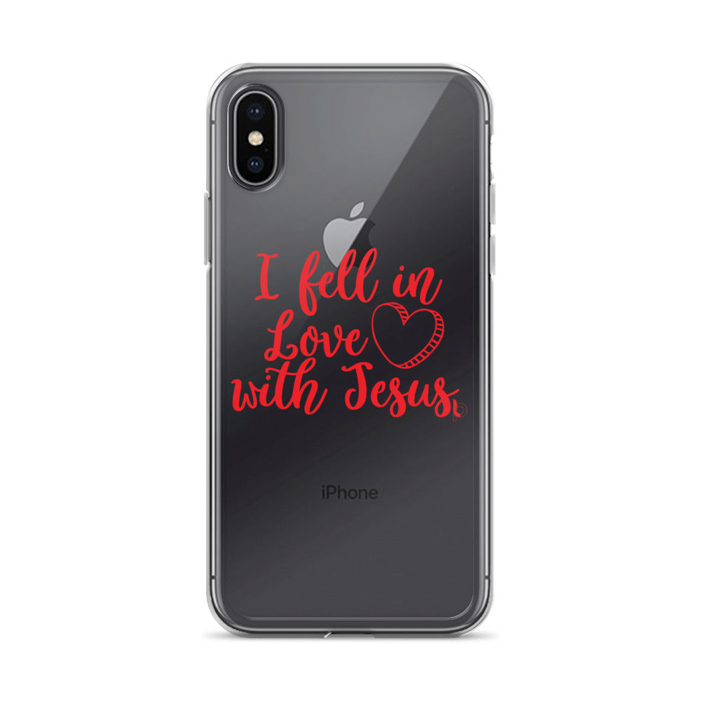 I fell In Love With Jesus  iPhone Case