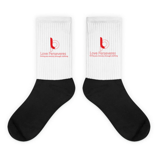 Black foot socks