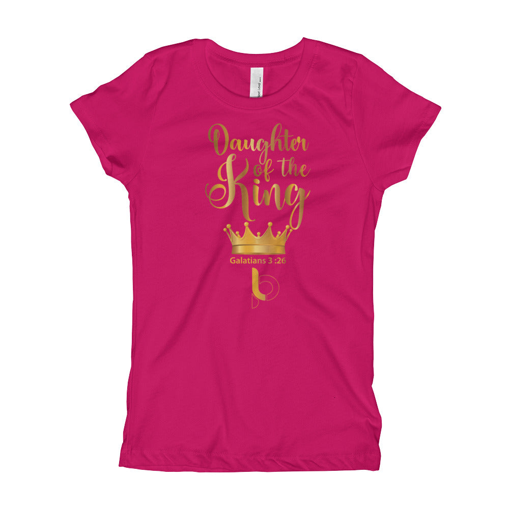 Girl's T-Shirt Daughter Of The King !