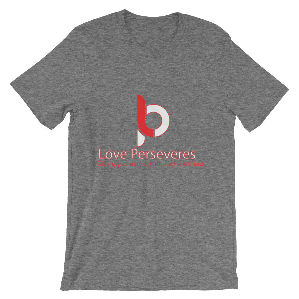 Love Perseveres Unisex short sleeve t-shirt All sizes