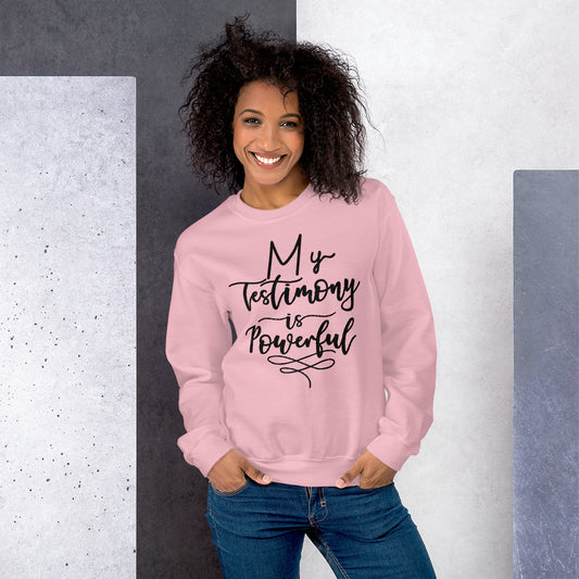 My Testimony  Sweatshirt