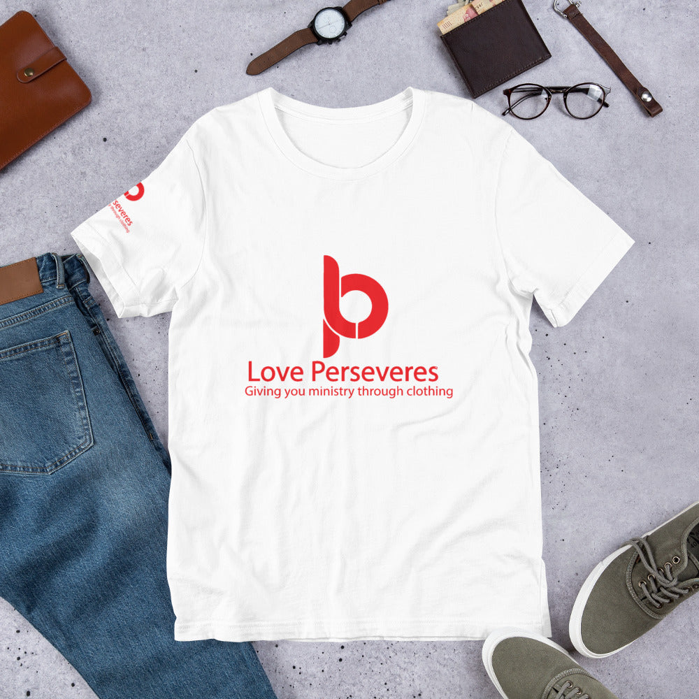 Flavors Love Perseveres Short-Sleeve Unisex T-Shirt