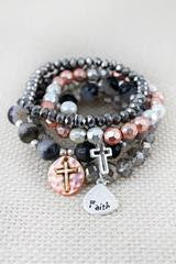 Faith Teardrop Bracelet